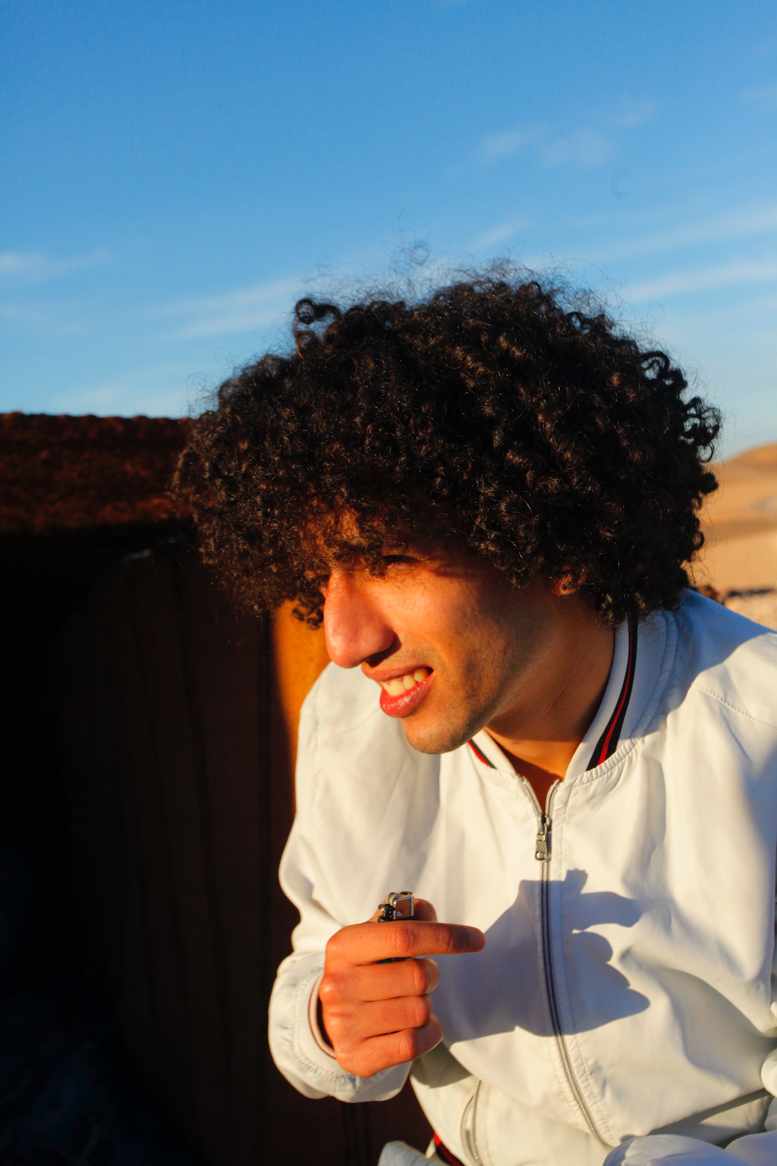 Golden hour portrait